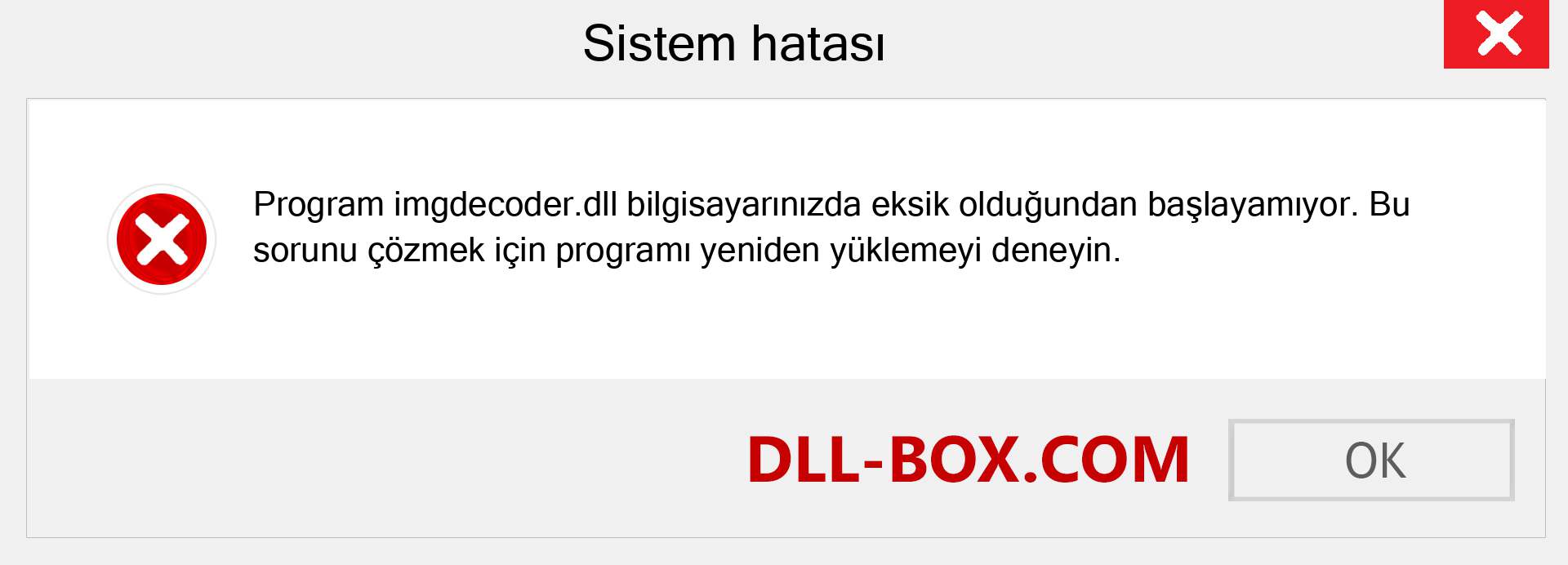 imgdecoder.dll dosyası eksik mi? Windows 7, 8, 10 için İndirin - Windows'ta imgdecoder dll Eksik Hatasını Düzeltin, fotoğraflar, resimler